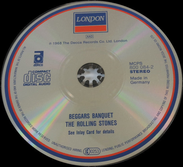The Rolling Stones : Beggars Banquet (CD, Album, RP, PMD)
