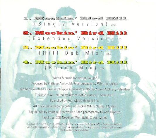 Roots Syndicate : Mockin' Bird Hill (CD, Maxi)