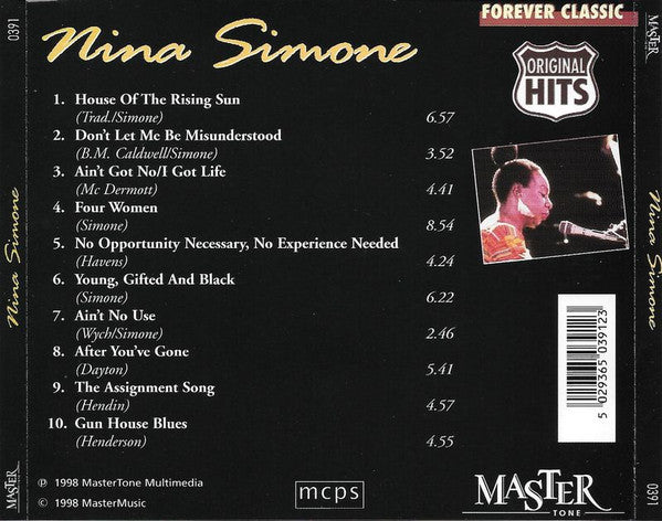 Nina Simone : Nina Simone (CD, Comp)