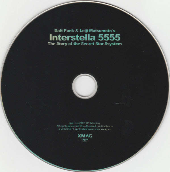 Daft Punk : Interstella 5555: The 5tory Of The 5ecret 5tar 5ystem (DVD-V, Promo, PAL)