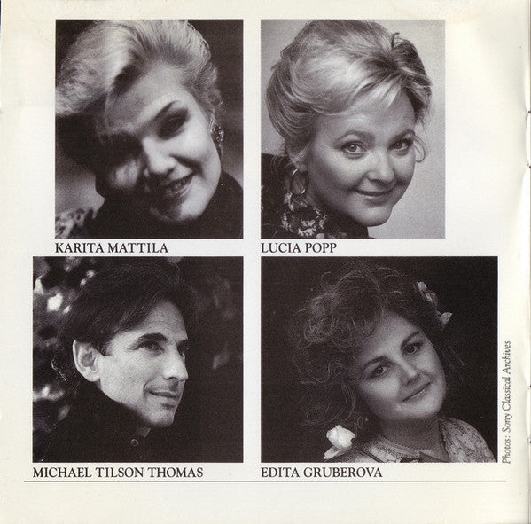Richard Strauss, Lucia Popp, Edita Gruberova, Karita Mattila, London Symphony Orchestra, Michael Tilson Thomas : Vier Letze Lieder = "Four Last Songs" / Brentano-Lieder / Orchesterlieder (CD)