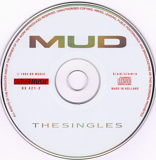 Mud : The Singles (CD, Comp, RE)