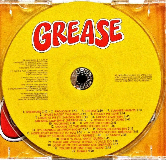 Various : Grease. Das Musical. Live At The Musical Theater Basel (CD, Comp)