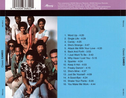 Cameo : Classic Cameo (CD, Comp, RM)