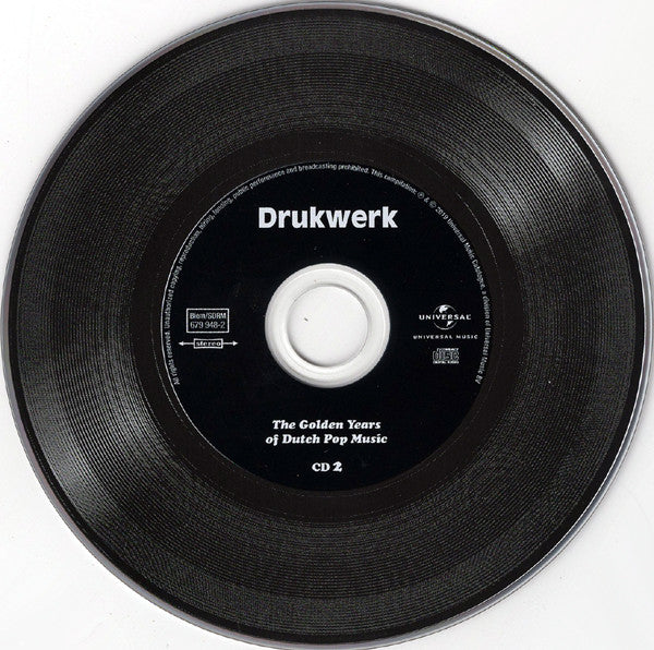 Drukwerk : The Golden Years Of Dutch Pop Music (A&B Kanten) (2xCD, Comp)