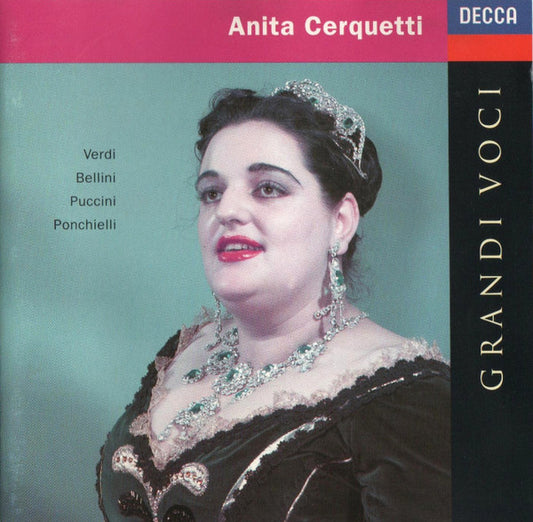 Anita Cerquetti : Grandi Voci (CD)