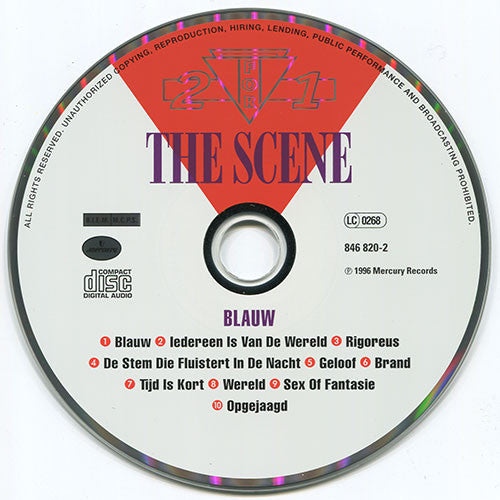 The Scene (2) : Open / Blauw (CD, Album, RE + CD, Album, RE + Comp)