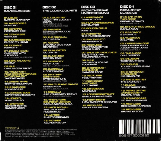 Various : The No.1 Rave Album (4xCD, Comp + Box)