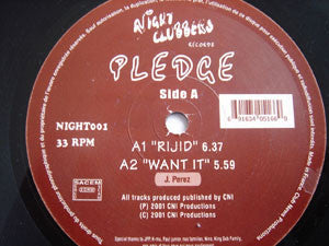 Pledge : Rijid (12")