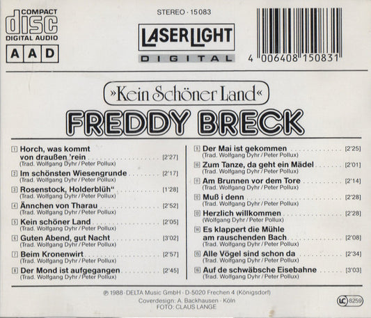 Freddy Breck : Kein Schöner Land (CD, Comp)