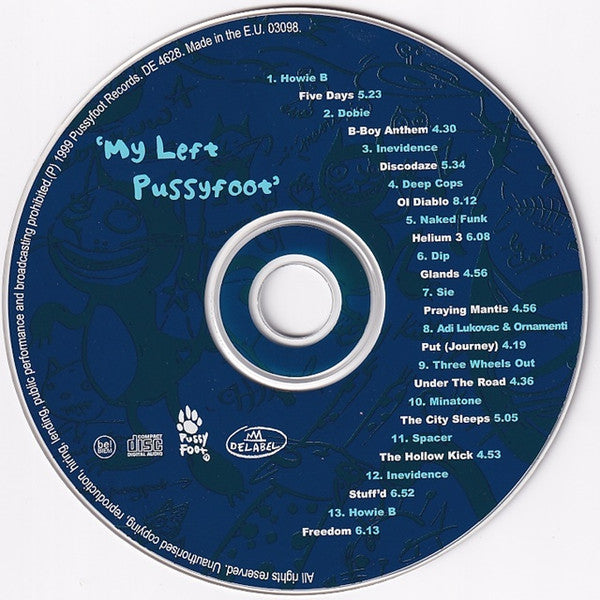 Various : My Left Pussyfoot (CD, Comp, Promo)