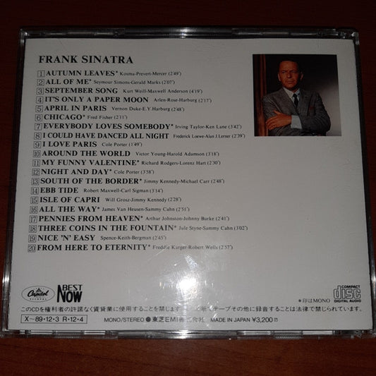 Frank Sinatra : Frank Sinatra (CD, Comp, Mono)