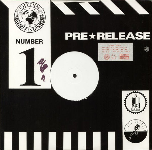 Baby Ford : Chikki Chikki Ahh Ahh (12", S/Sided, W/Lbl)