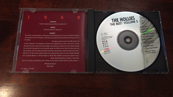 The Hollies : The Best - Vol. 2 (CD, Comp)
