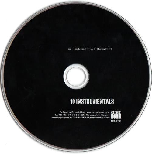 Steven Lindsay : 10 Instrumentals (CD, Comp, Promo)