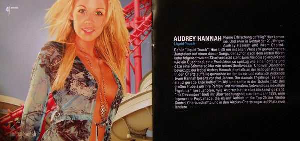 Audrey Hannah : Liquid Touch (CD, Maxi, Copy Prot., Enh)