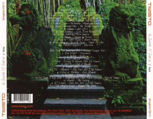 DJ Tiësto : In Search Of Sunrise 7: Asia (2xCD, Comp, Mixed, O-C)