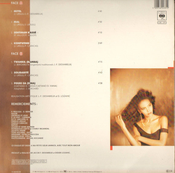 Joëlle Ursull : Miyel (CD, Album, RE)