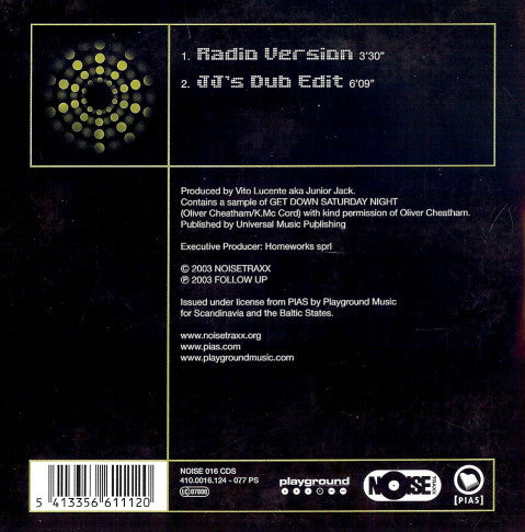 Room 5 Featuring Oliver Cheatham : Make Luv (CD, Single)