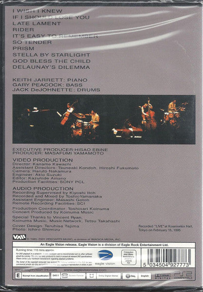 Keith Jarrett / Gary Peacock / Jack DeJohnette : Standards (DVD-V, RE, PAL)