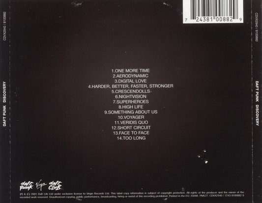 Daft Punk : Discovery (CD, Album)