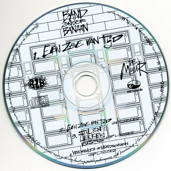Band Zonder Banaan : Een Zee Van Tijd (CD, Single)