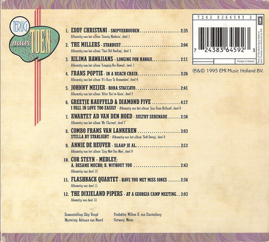 Various : Een Selectie Uit Terug Naar Toen (CD, Comp)