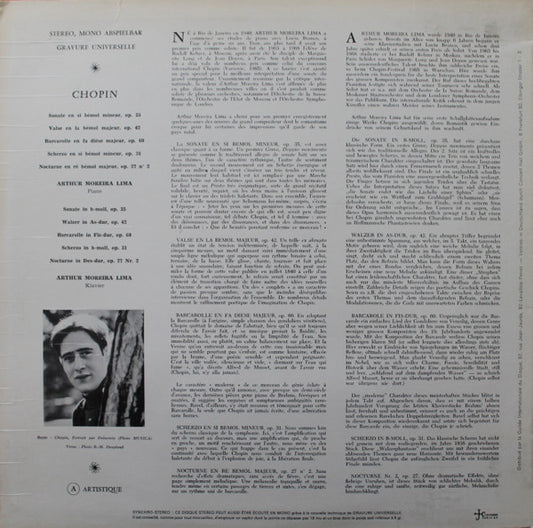 Frédéric Chopin, Arthur Moreira Lima : Chopin (LP)
