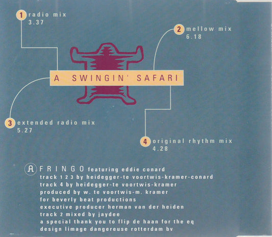 Afringo : A Swingin' Safari (CD, Maxi)