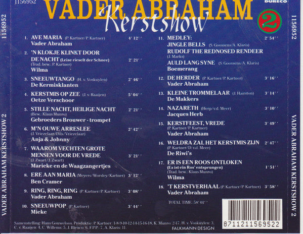 Various : Vader Abraham Kerstshow 2 (CD, Comp)