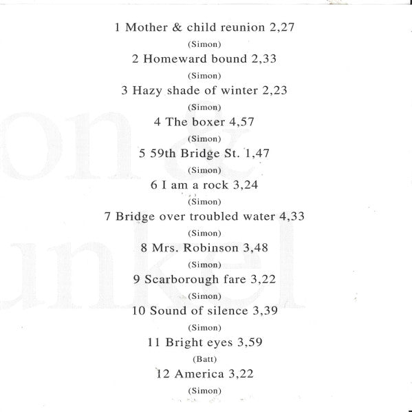 The London Synphonic Orchestra : Plays Simon & Garfunkel (CD, Album)