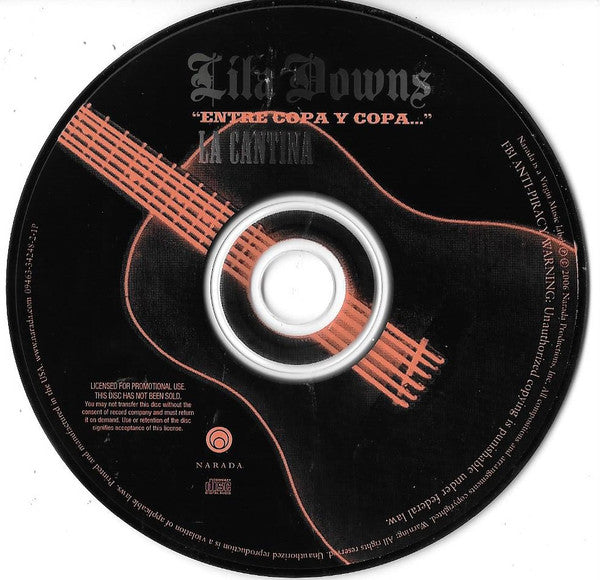 Lila Downs : La Cantina "Entre Copa Y Copa..." (CD, Album)
