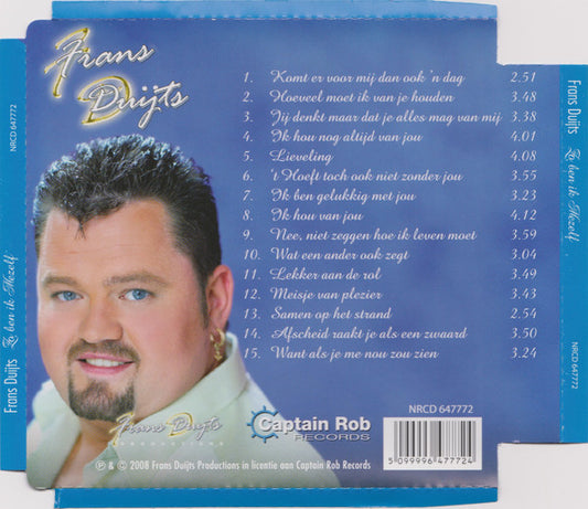 Frans Duijts : Zo Ben Ik Mezelf (CD, Album)