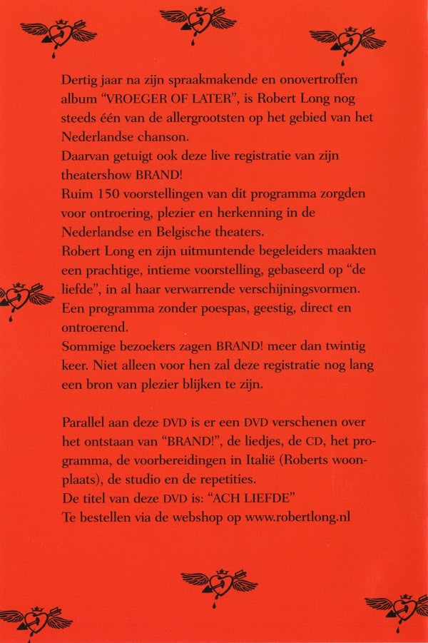 Robert Long : Brand! Live (DVD-V)