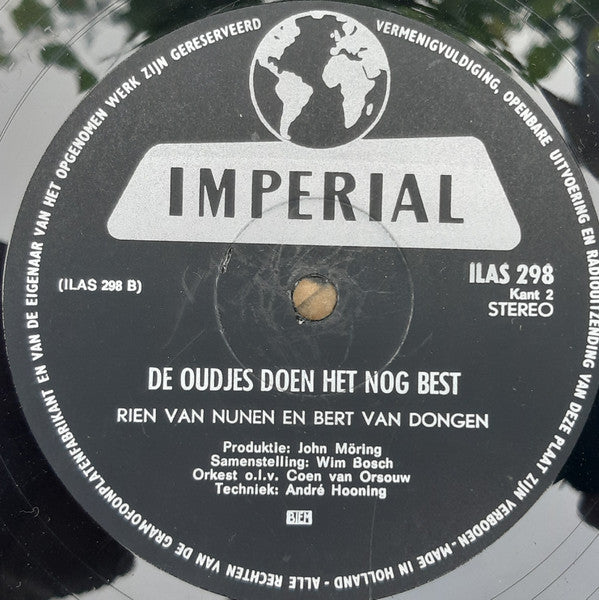Rien van Nunen & Bert van Dongen : De Oudjes Doen Het Nog Best (LP, Album)