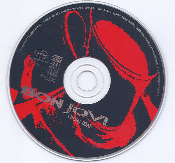 Bon Jovi : Cross Road (The Best Of Bon Jovi) (CD, Comp, PMD)