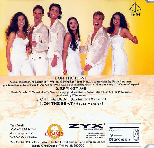 O. Dance : On The Beat (CD, Maxi)