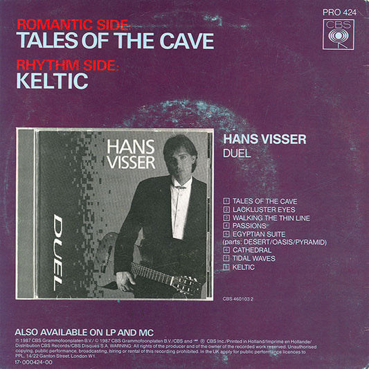 Hans Visser : Tales Of The Cave (7", Promo)
