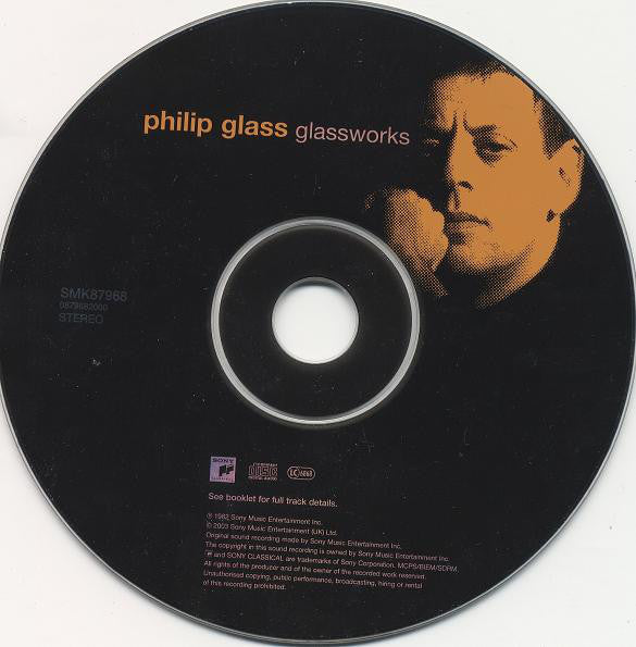 Philip Glass : Glassworks (CD, Album, RE)