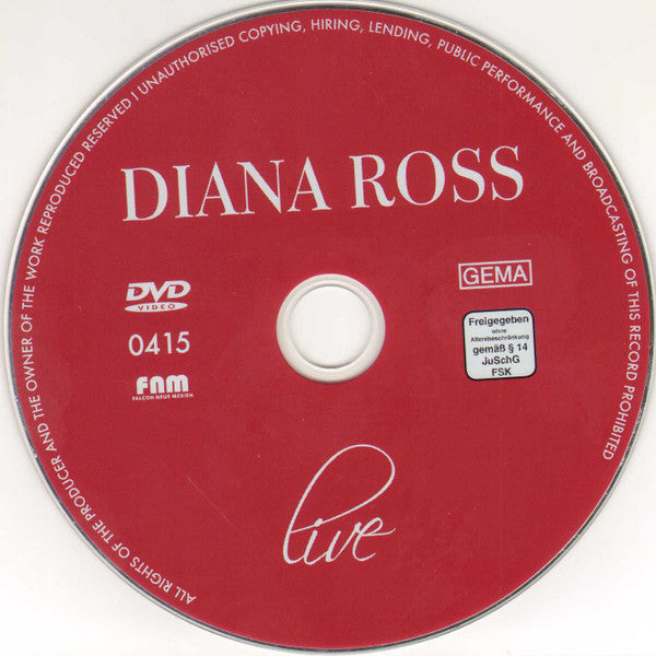 Diana Ross : Live At Caesars Palace (DVD-V)