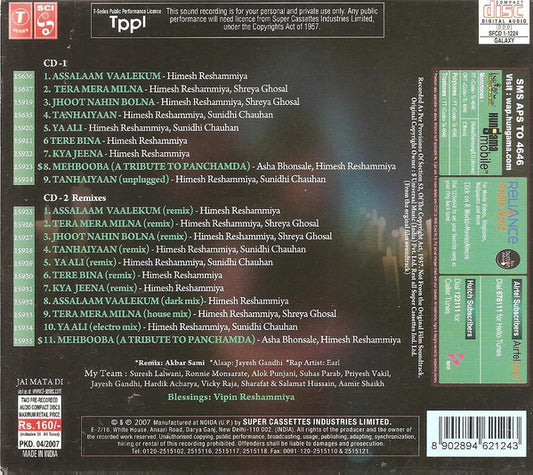 Himesh Reshammiya, Sameer : Aap Kaa Surroor (2xCD)