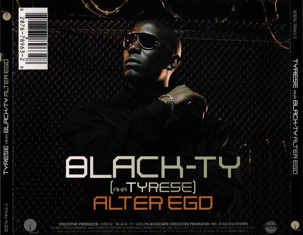Tyrese aka Black Ty : Alter Ego (2xCD, Album)