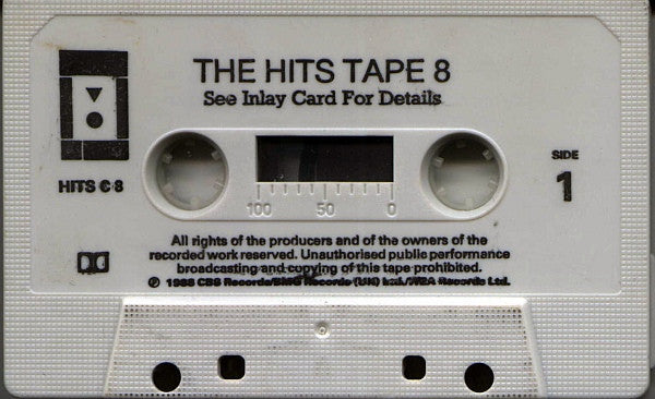 Various : The Hits Tape 8 (2xCass, Comp, Gre)