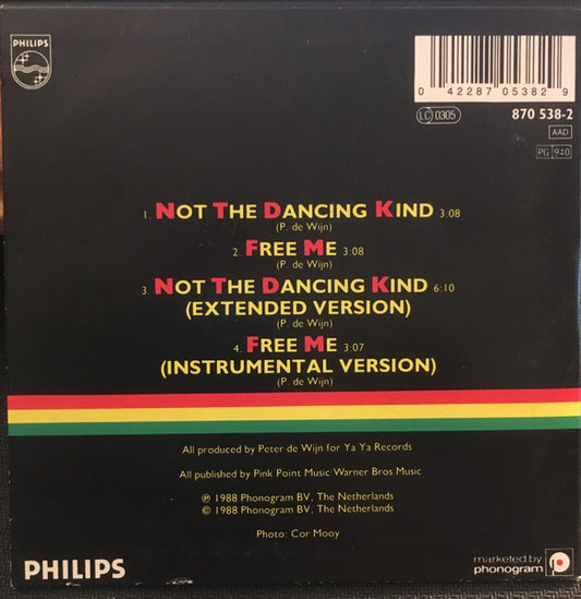 Ruud Gullit : Not The Dancing Kind (CD, Maxi)