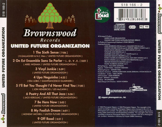 United Future Organization : United Future Organization (CD, Album)