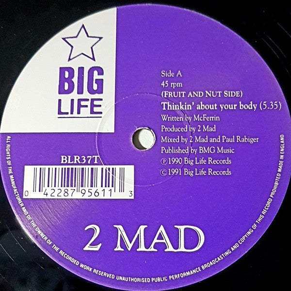 2-Mad : Thinkin' About Your Body (Chocolate Mix) (12")