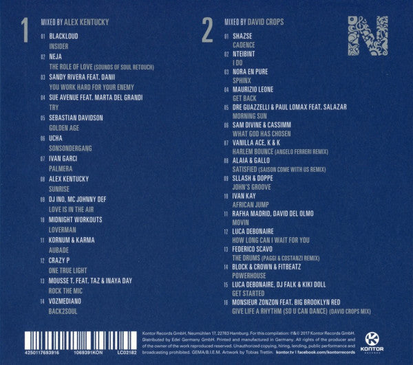 Various : Nassau Beach Club Ibiza 2018 (2xCD, Comp, Mixed)