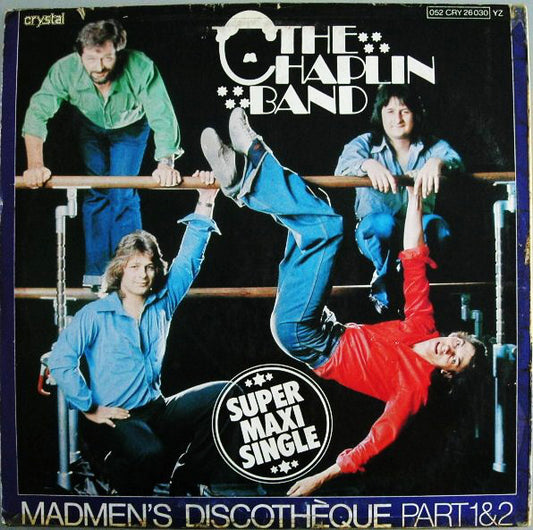 The Chaplin Band : Madmen's Discothèque Part 1 & 2 (12", Maxi, Blu)
