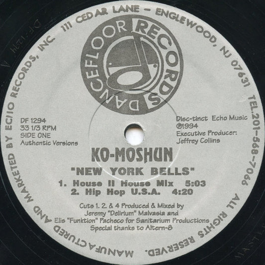 Ko-Moshun : New York Bells (12")