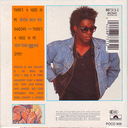 Geoffrey Williams : There's A Need In Me (CD, Maxi, Car)